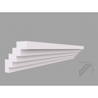 Bagheta de colt/ cornisa BC08 dimensiune 90x90mm