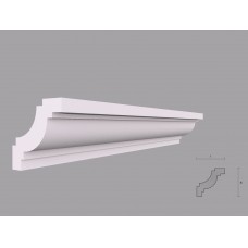 Bagheta de colt/ cornisa BC28-08 dimensiune 80x80mm