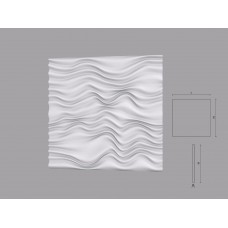 Panou Decorativ 3D din poliuretan, model Rida