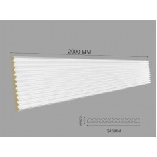 Panou Decorativ 3D din poliuretan, model Riflaj zet