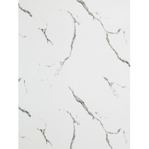 Noir Frost Shine Marble – Placa PVC Marble Alb Cu Negru 280X120CM
