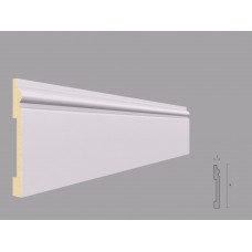 Plinta alba din poliuretan – PL01 dimensiune 120x16mm