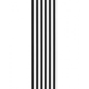 Riflaj acustic decorativ 2700×300 NEGRU/ALB 